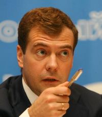 Президент Медведев