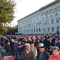 Курбан Айт в Бишкеке